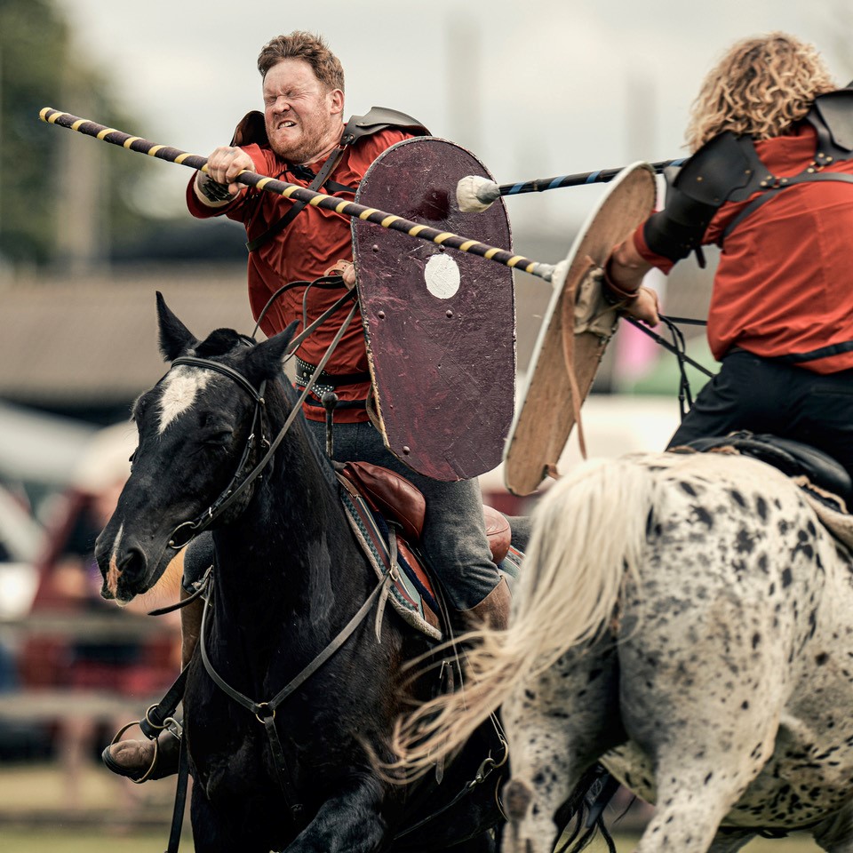 The Ancient History Show brings battle scenes and camp life to Stonham Barns Park.